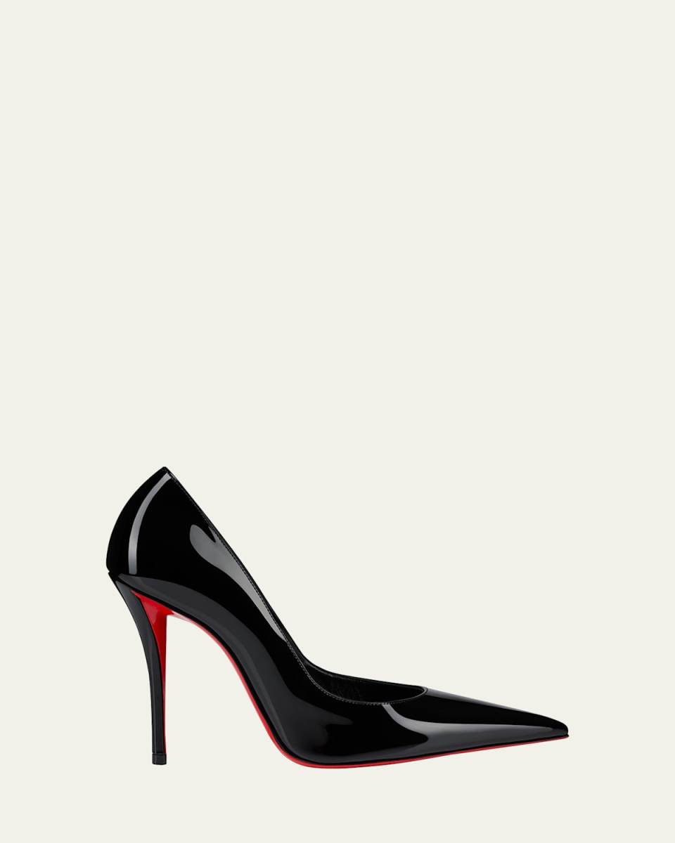 Miss Z Patent Red Sole Pumps